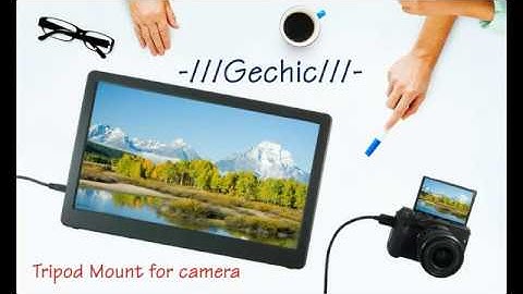 【Gechic】On-Lap 1503 Multi-Mount Kit & Tripod Installation for Camera Field Monitor