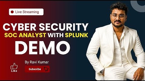 Become a SOC Analyst! Live Demo Session |Splunk classes telugu Demo on #splunkclasstelugu