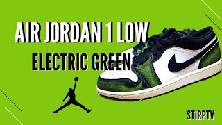 The Air Jordan 1 Low Electric Green Unboxing / Detailed Look