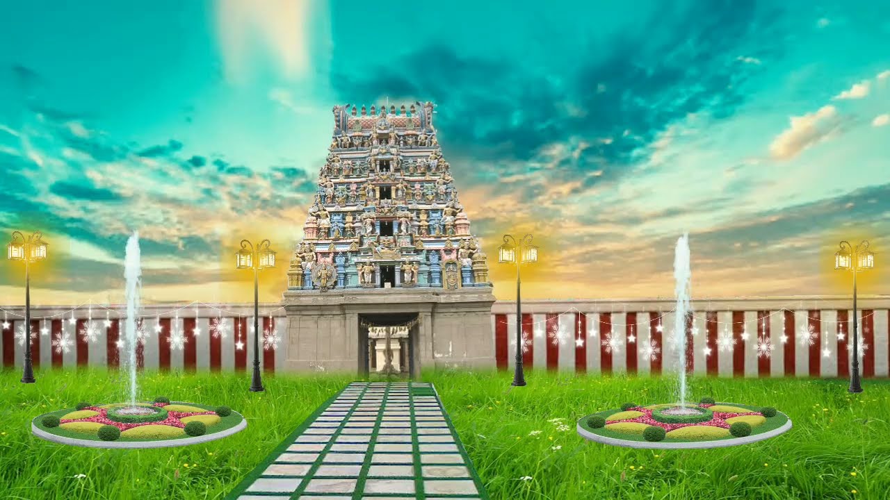 Indian Traditional Background Video | Temple Background Video HD ...