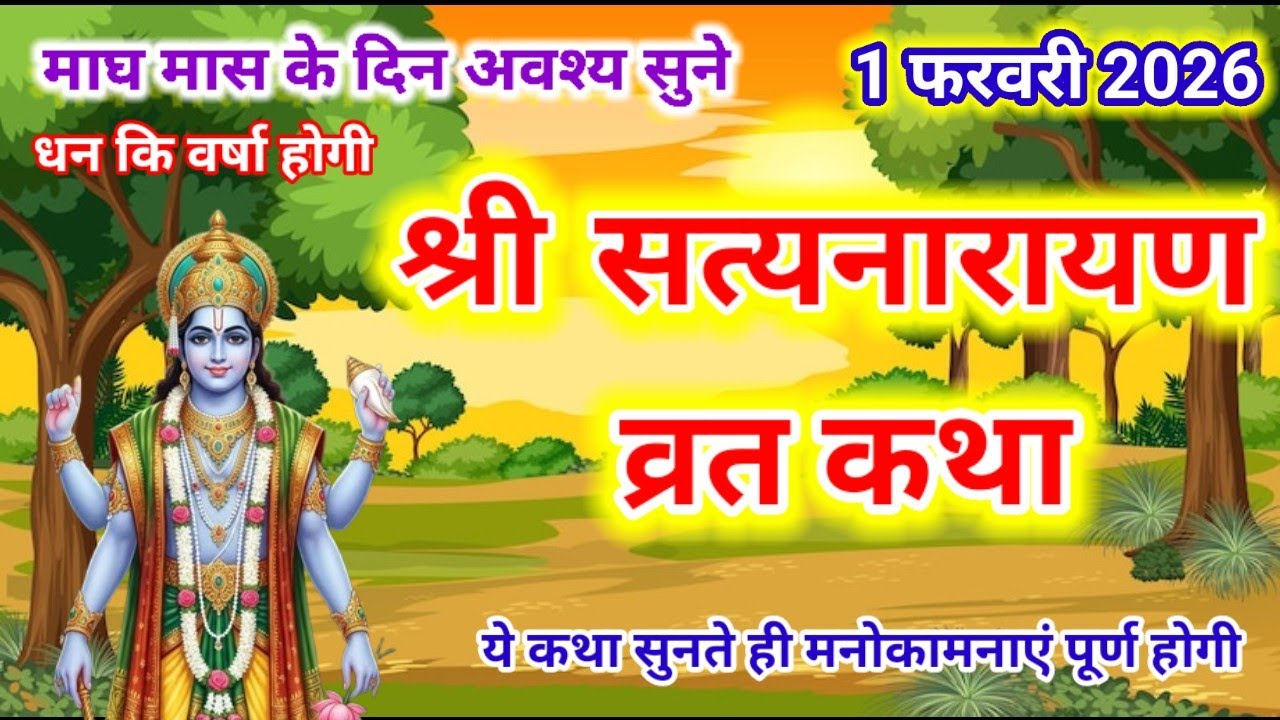 सत्यनारायण कथा | Satyanarayan Katha | Satyanarayan bhagwan ki katha | Purnima Vrat Katha