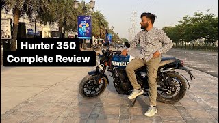 Hunter 350 : 1 year Riding Review #bike #automobile #bikelover #royalenfield #biker  #review