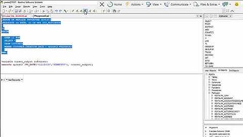 How to Create & Execute Oracle PL/SQL Stored Procedure with Parameter | ReportingGuru