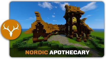 Minecraft Building Tutorial : How to build a Nordic Apothecary