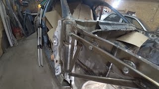 63. Ford Sierra rebuild #2. Работы с кузовом.