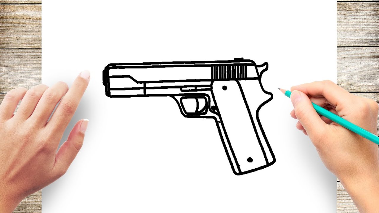 Top How To Draw A Gun Easy  Learn more here 