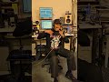 Archive footage: Recording vocals for Gods and Machine