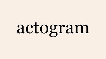 actogram
