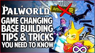 Palworld - Game Changing Base Building Secrets You NEED - INFINITE Size - 21 INSANE Tips & Tricks!