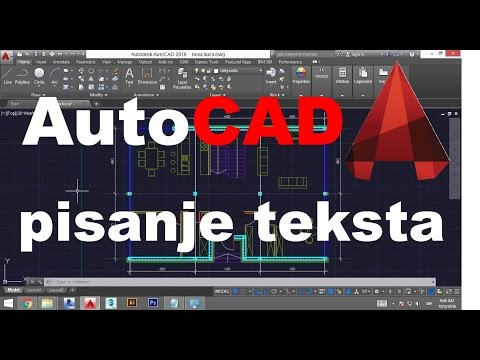 Video: Kako skalirati tekst u dimenziju u AutoCAD-u?