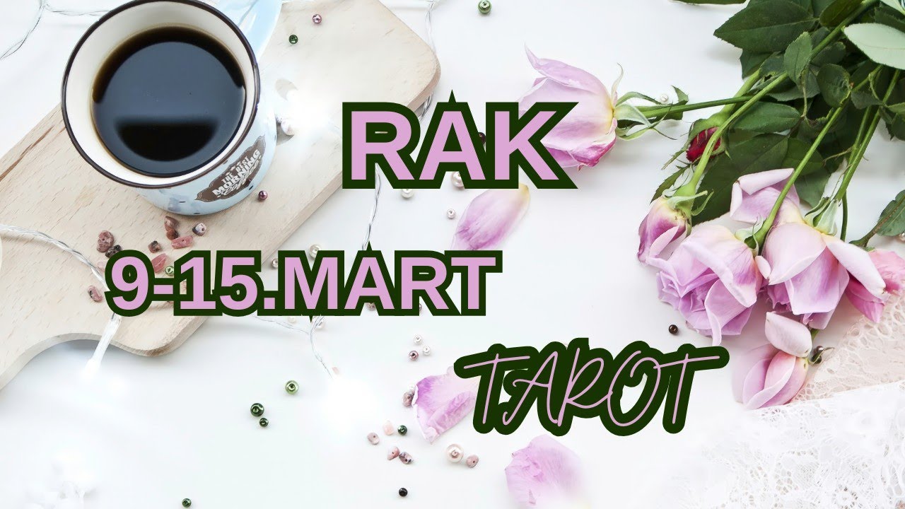 RAK ♋ Sudbinski preokret i nov početak u ljubavi ❤️9-15.MART TAROT