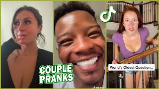 You won&#39;t imagine what happend !!! 😜 Tiktok couple pranks compilation