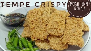 TEMPE CRISPY modal tempe 3000 bisa bikin cemilan enak