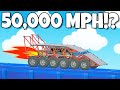 Setting the land speed record in poly bridge 3