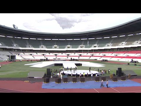 newspaper mockup 100회 전국체전 D-6…축제로 물드는 서울 / 연합뉴스TV (YonhapnewsTV)