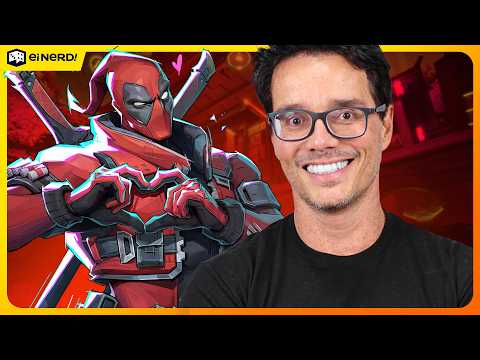 Thumbnail do vídeo: EI NERD ESTREIA NO MARVEL RIVALS