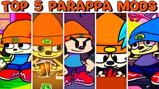 Top 5 Parappa Mods - Friday Night Funkin&#39;
