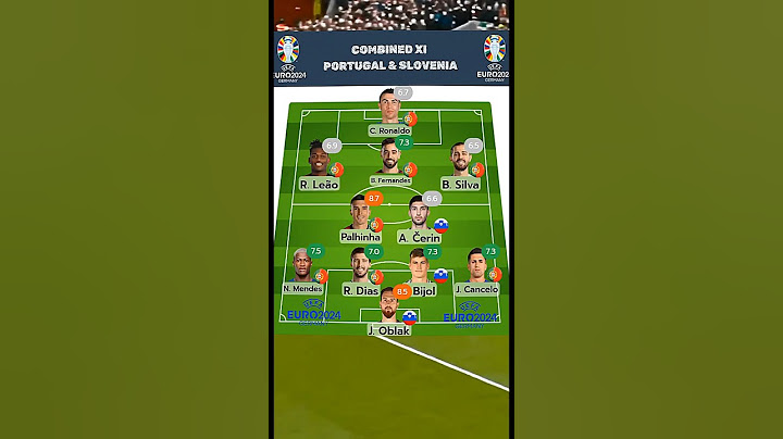 Portugal and slovenia combined XI😁 what do you think🤔 #shortsfeed #shortsvideo #shorts