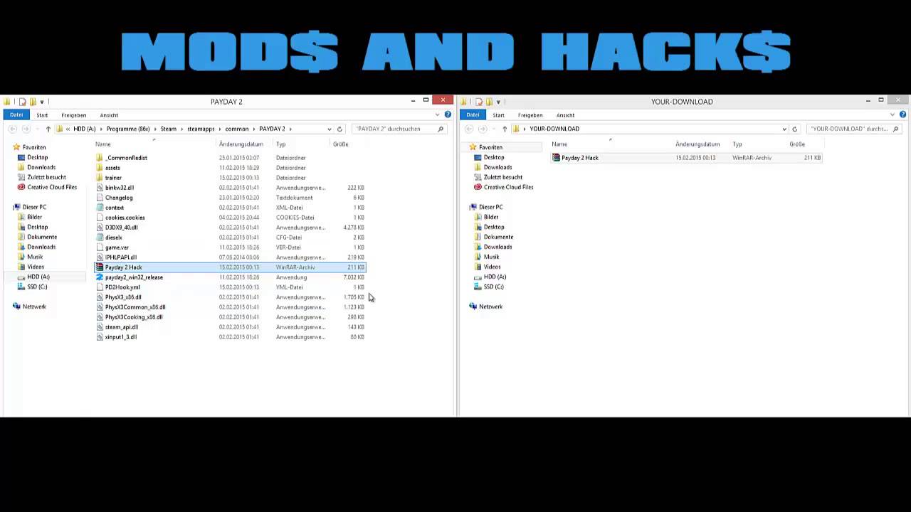 Payday 2 - Warp Hack | Hacks & Mods