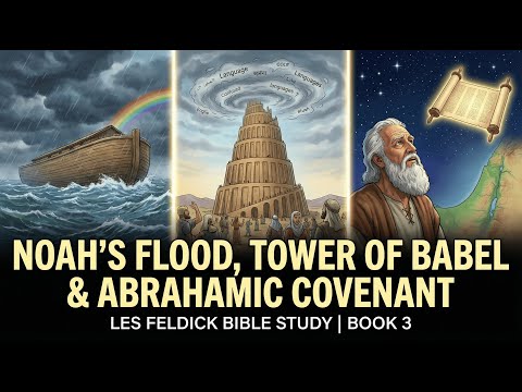 Noah’s Flood, The Tower of Babel & The Abrahamic Covenant | Les Feldick Bible Study Book 3