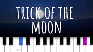 Eloise - Trick Of The Moon (piano tutorial)