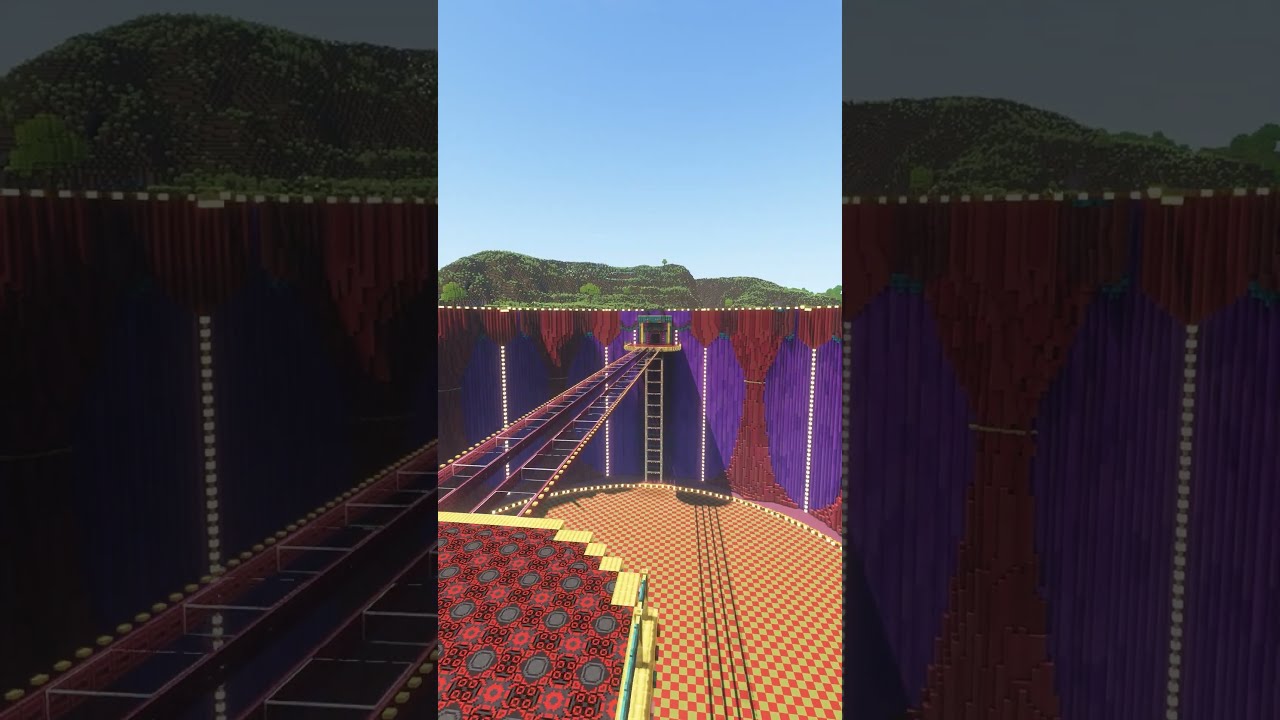 Glass Bridge From Squid Game In Minecraft Squidgame