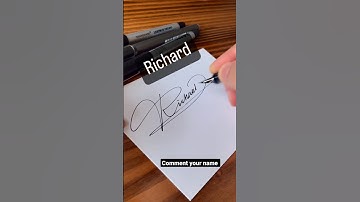 Richard ❤️ comment your name #bts #shortvideo #shorts
