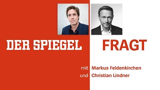 SPIEGEL FRAGT LIVE: Christian Lindner (FDP) im Gespräch mit Markus Feldenkirchen