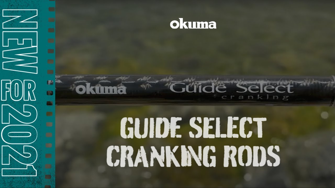 Okuma Guide Select Cranking Rods - New 2021 