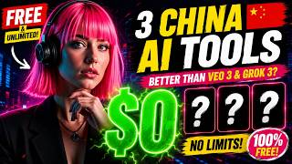 China's FREE AI Tools Make Veo 3 & Grok 3 Look Expensive