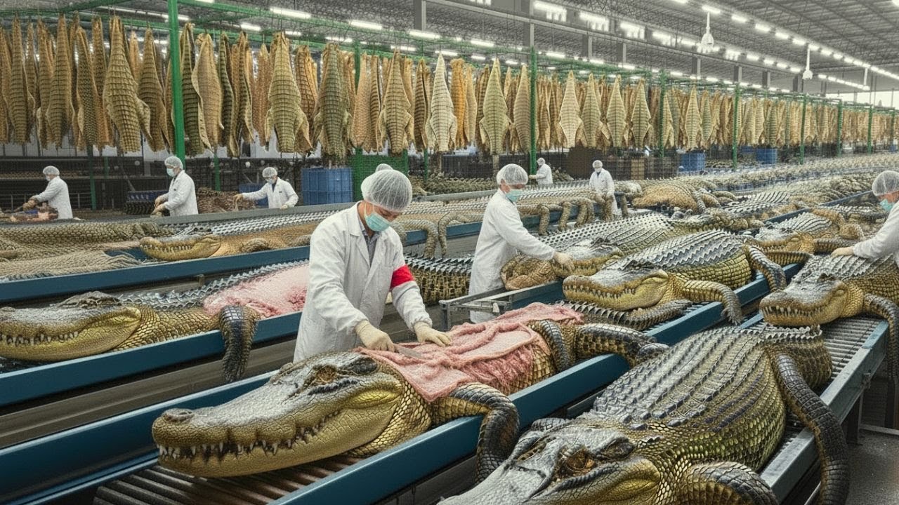 Inside the Croc-Skin Workshop: How Raw Material Becomes Luxury Art ✨