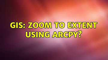 GIS: Zoom to extent using ArcPy?