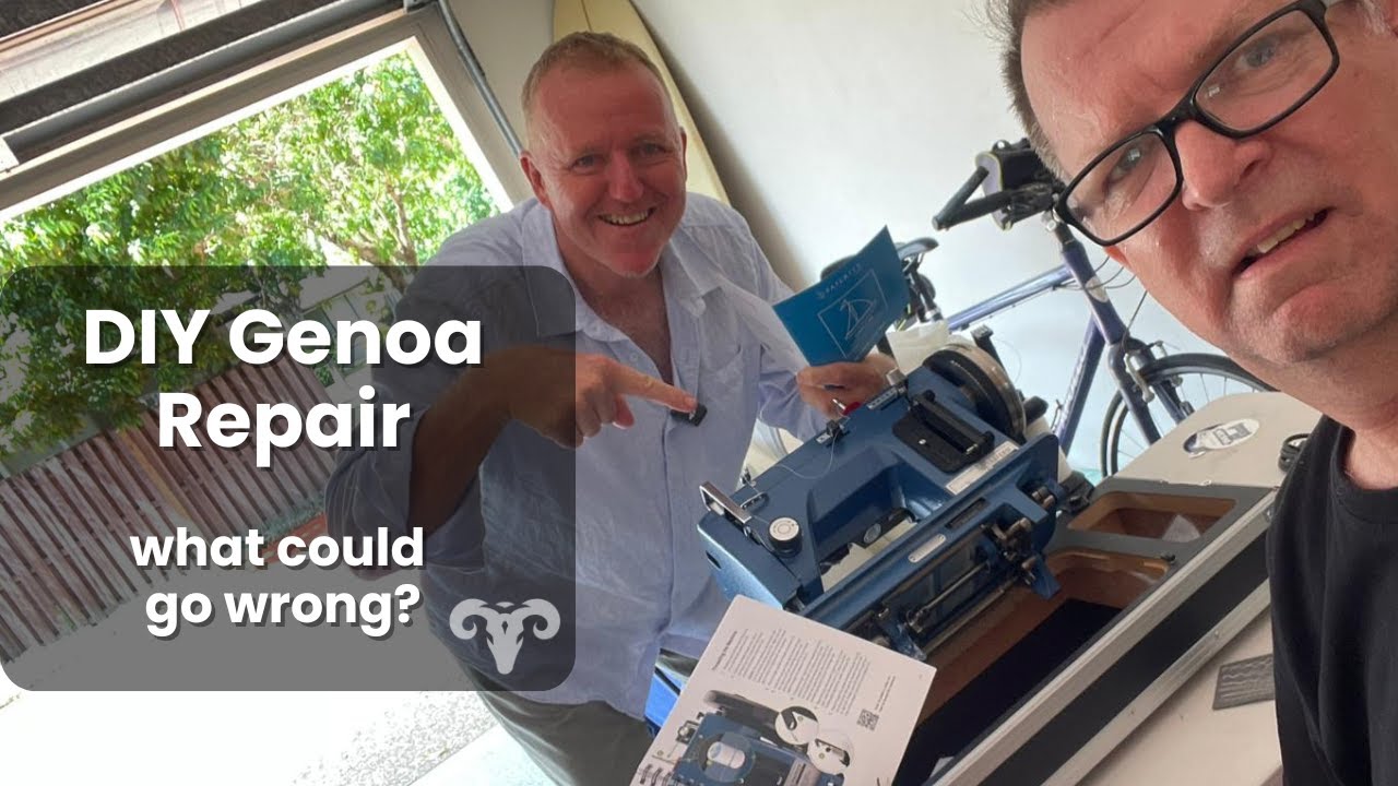 ⁣DIY Genoa Repair - Can You Really Sew a Sail Yourself? (Ep.55 | Sailing ARGO)