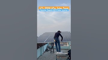 UTL 590W Solar Panels | Solar Panel Installation | UTL Solar System | No 1. Solar Pcu | UTL Solar