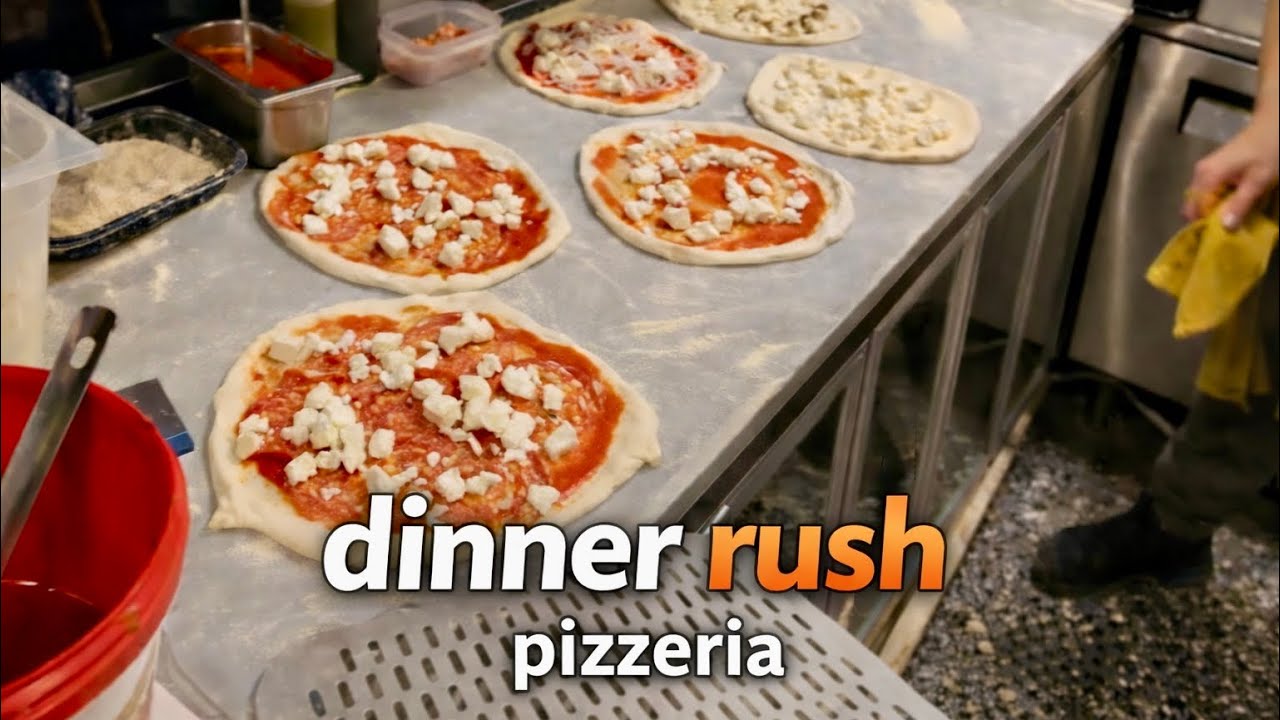 PoV Friday dinner rush authentic pizzeria ASMR🔥🇲🇹🇮🇹🥵