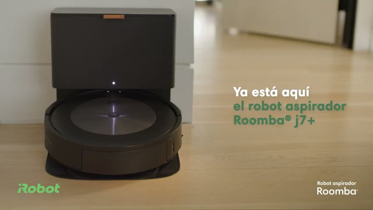 Robot aspirador Roomba® i5 Plus con conexión Wi-Fi, vaciado