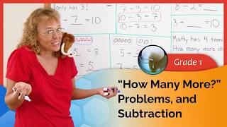 "how Many More" Questions And Subtraction (1st Grade Math)