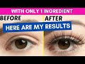 How i Grow My Eyelashes With Only 1 ingredient Grow 3X LONGER Eyelashes in 1 WEEK