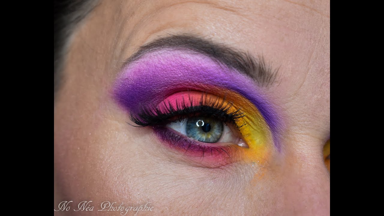 Demi Cut Line Demi Cut crease for Sunset Makeup - YouTube