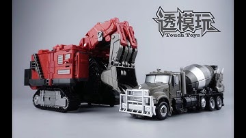 【SwiftTransform】Body Of Devastator! Studio Series  Mixmaster&Scavenger SS系列大力神 搅拌大师 破坏者 透模玩速变