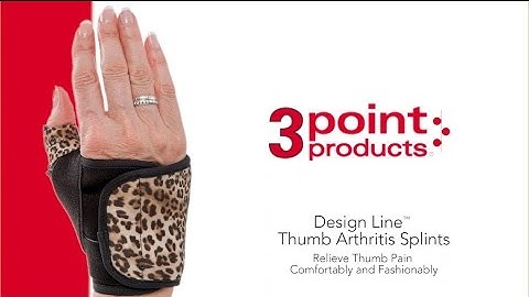 How to Use the 3pp® Design Line™ Thumb Splint for CMC Joint Pain Relief - 3-Point Products