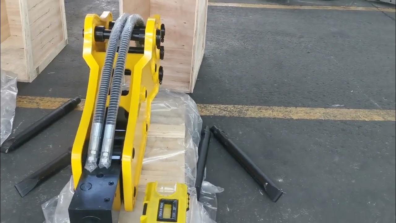 Yakai Precision Machinery Custommade Banana Type Hydraulic Breaker Hammer for backhoe loader