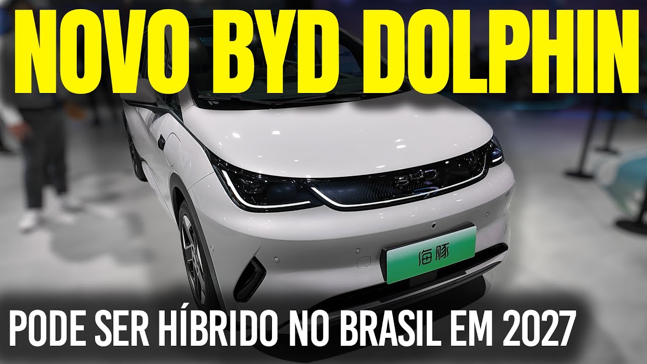 NOVO BYD DOLPHIN 2026! SERÁ QUE VEM HÍBRIDO?