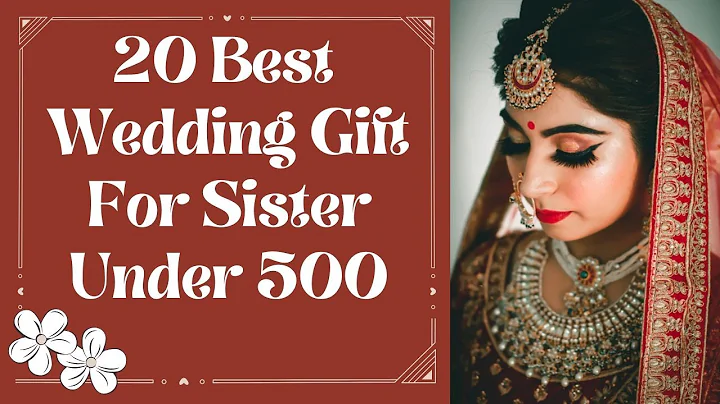 20 Best Wedding Gifts For Sister Under 1000 | Gifts Ideas for Sister Wedding | Gifts for Sister