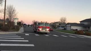 BCFD #4 Engine 1412 Responding & On Scene