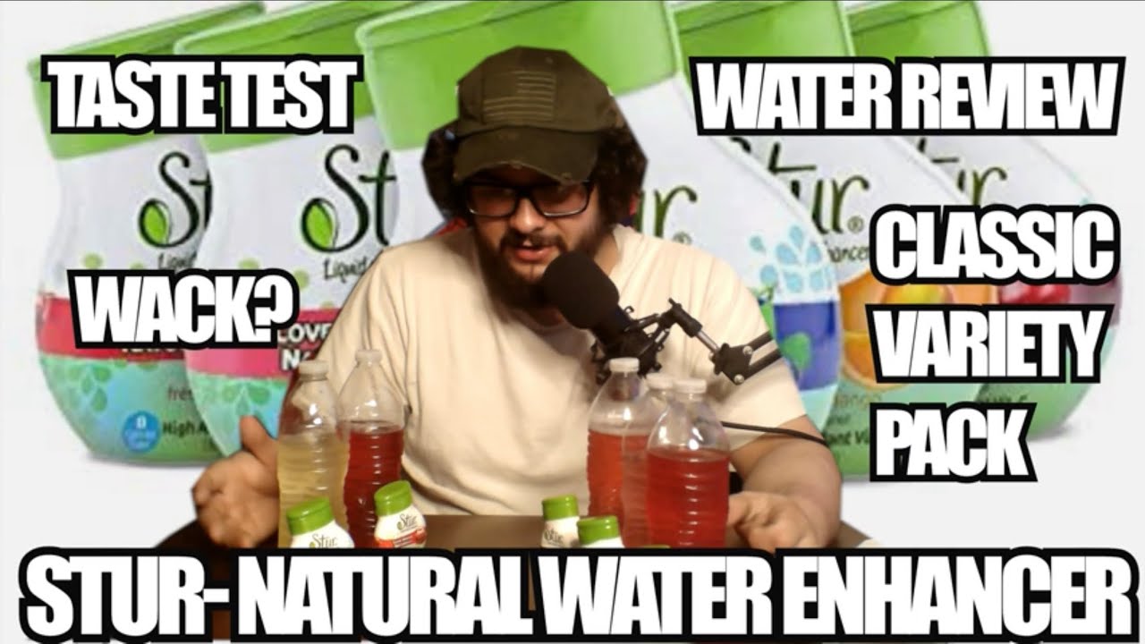 Stur Liquid Water Enhancer Review Hectic Review YouTube