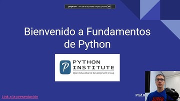 Fundamentos de Python: Curso Completo  |  Preparación para Certificaciones PCEP y PCAP