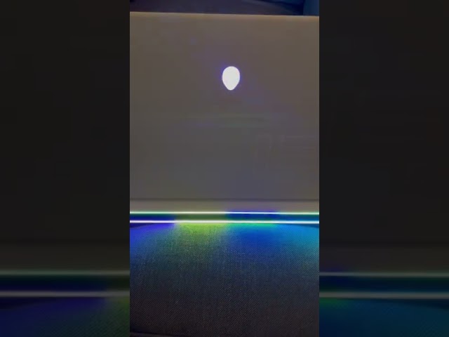 Alienware Laptop - Rainbow Wave Lighting Mode