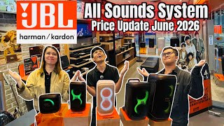 JBL Harman/Kardon All Sounds System Price List Update June 2026 