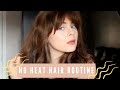 My NO HEAT French-girl Inspired Hair Routine